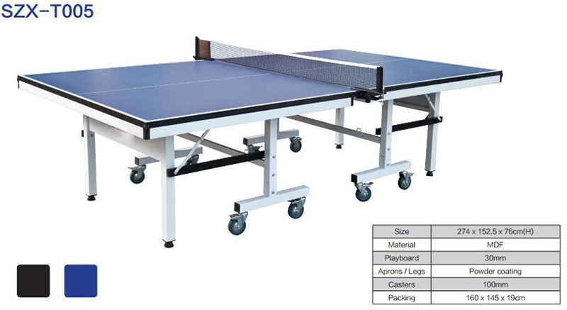 高端折叠移动室内乒乓球桌